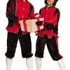 Overig Zwarte Pietenkostuum Voor Volwassenen Zwart Met Rood -Overig Cosplay Winkel zwarte pietenkostuum voor volwassenen zwart met rood