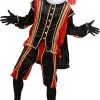 Overig Zwarte Pietenpak Bilbao Zwart/Rood -Overig Cosplay Winkel zwarte pietenpak bilbao zwart rood